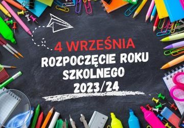 ROZPOCZĘCIE ROKU SZKOLNEGO 2023/2024