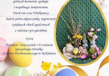 Zdrowych, pogodnyćh Świąt Wielkanocnych...